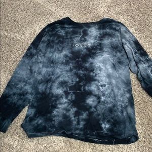 Super soft obey tie-dye shirt!
